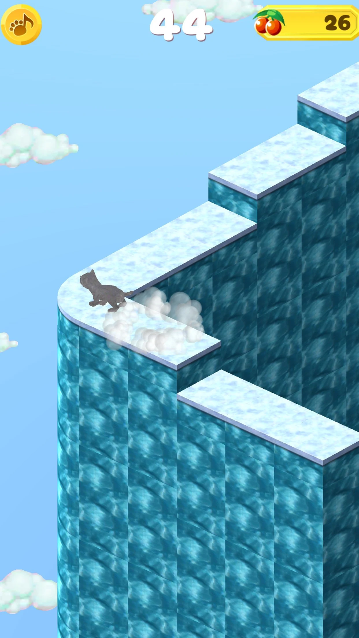 Cliff Jumping Cats screenshot