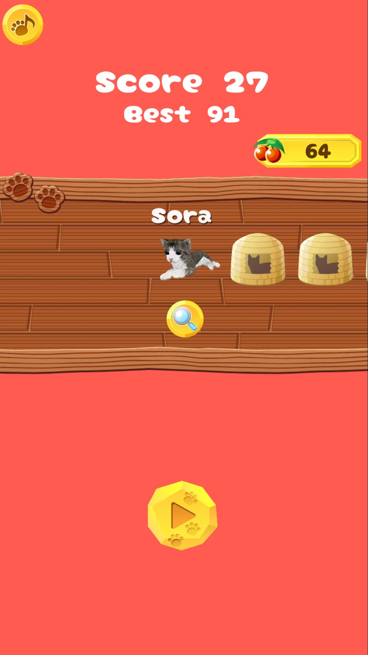 Cliff Jumping Cats screenshot